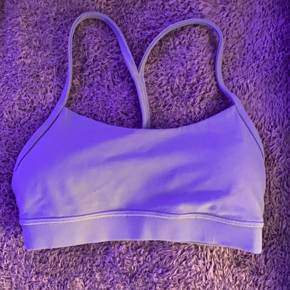 Lululemon teal/sage green sports bra.